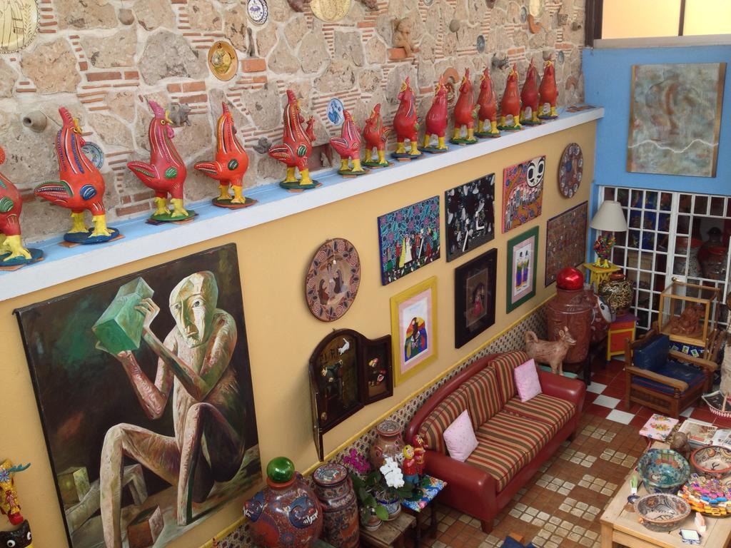 לינה וארוחת בוקר Tlaquepaque Casa De Las Flores מראה חיצוני תמונה
