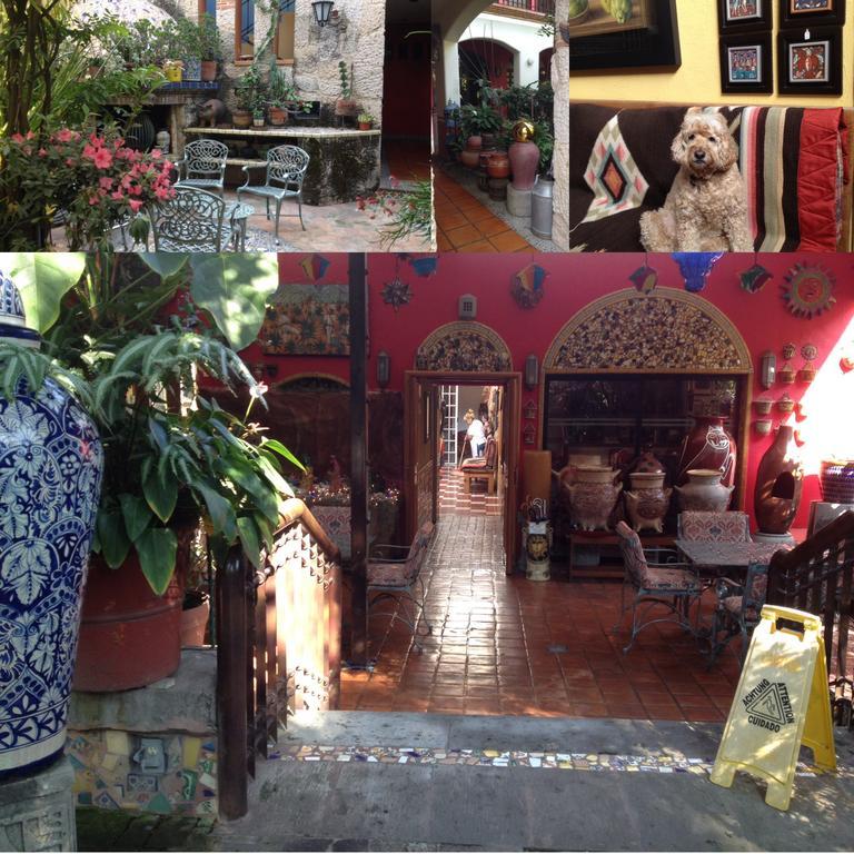לינה וארוחת בוקר Tlaquepaque Casa De Las Flores מראה חיצוני תמונה
